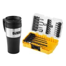 DeWALT DT70707-QZ 25 Piece Drill & Driver Bit Set With Mug