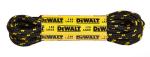 DeWALT 150cm Black Yellow Safety Boot Laces DeWALT 150cm Black Yellow Safety Boot Laces