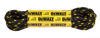 DeWALT 150cm Black Yellow Safety Boot Laces DeWALT 150cm Black Yellow Safety Boot Laces