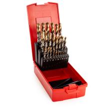 Dormer A095204 A002 HSS TIN Coated Tip Jobber Drill 25 Piece Set