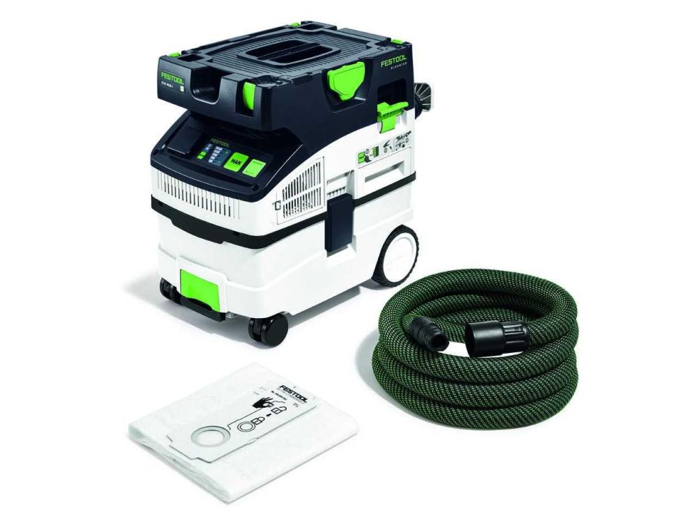 FESTOOL CTM 36 EI AC Mobiele stofzuiger CLEANTEC 1200W M-klasse FESTOOL CTM 36 EI AC Mobiele stofzuiger CLEANTEC 1200W M-klasse