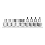 Gedore Red R68008009 1/2" Drive Screwdriver Bit Sockets 9 Pieces With Rail Gedore Red R68008009 1/2" Drive Screwdriver Bit Sockets 9 Pieces With Rail