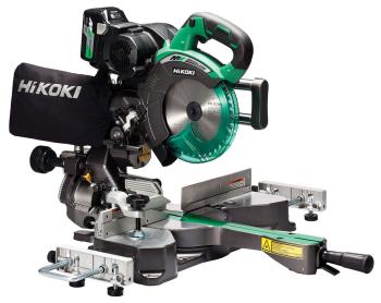 HiKOKI C3607DRA/J4Z 18V/36V Multi Volt 185mm Slide Compound Mitre Saw Body Only HiKOKI C3607DRA/J4Z 18V/36V Multi Volt 185mm Slide Compound Mitre Saw Body Only