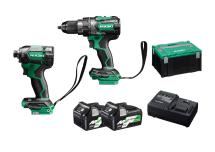 HiKOKI KC18DCJAZ 18V Twin Pack With 2x 2.5Ah/5.0Ah Multivolt Batteries