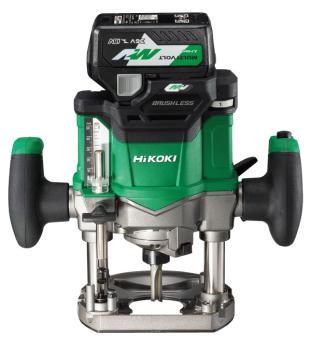 HiKOKI M3612DAJPZ 1/2Inch Cordless Router Set With 36v Multivolt Battery HiKOKI M3612DAJPZ 1/2Inch Cordless Router Set With 36v Multivolt Battery