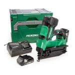 HiKOKI NT1865DMB/JXZ 16G Angled Brushless Finish Nailer With 2 x 3.0ah Batteries HiKOKI NT1865DMB/JXZ 16G Angled Brushless Finish Nailer With 2 x 3.0ah Batteries