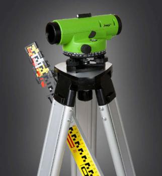 Imex LAR32 Auto Dumpy Level 32x Zoom Tripod and 5m staff Imex LAR32 Auto Dumpy Level 32x Zoom Tripod and 5m staff