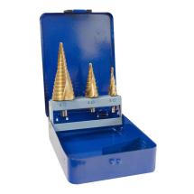 Jefferson 3 Piece HSS Step Drill Set Jefferson 3 Piece HSS Step Drill Set