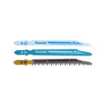 MAKITA B-06292 Super Express Jigsaw Blade Set Of 3 Blades For Wood & Metal MAKITA B-06292 Super Express Jigsaw Blade Set Of 3 Blades For Wood & Metal