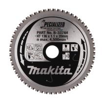 Makita B-33744 Circular Saw Metal blade 136mm x 20mm x 56T