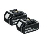 Makita BL1850 18V LXT 5.0Ah Li-Ion Battery Twin Pack Makita BL1850 18V LXT 5.0Ah Li-Ion Battery Twin Pack