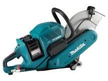 Makita CE001GT201 Twin 40V/80V XGT BL 355mm/14In Power Disc Cutter With 2x 5Ah 40V Batteries
