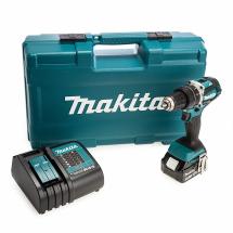 Makita DHP484STX5 18V LXT Combi Drill With 1x 5Ah Battery & 101 Piece Accessory Set
