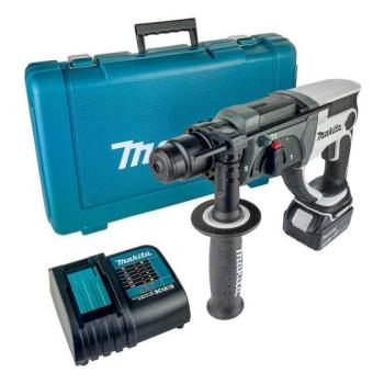 Makita DHR202RF 18V SDS Plus LXT White Rotary Hammer Drill With 1x 3Ah Battery Makita DHR202RF 18V SDS Plus LXT White Rotary Hammer Drill With 1x 3Ah Battery