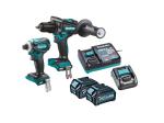 Makita DK0114G202 40Vmax XGT Twin Pack With 2 x 2.5Ah 40V Batteries Makita DK0114G202 40Vmax XGT Twin Pack With 2 x 2.5Ah 40V Batteries