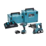 Makita DLX2137PTJ 18Vx2 2pc Combo Kit LXT Makita DLX2137PTJ 18Vx2 2pc Combo Kit LXT