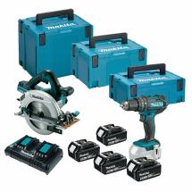 Makita DLX2140PTJ 18Vx2 2Piece Combo Kit LXT Makita DLX2140PTJ 18Vx2 2Piece Combo Kit LXT