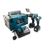 Makita DLX2176TJ 18v 2 Piece LXT Combo Kit with 2x5.0ah Batteries Makita DLX2176TJ 18v 2 Piece LXT Combo Kit with 2x5.0ah Batteries