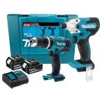 Makita DLX2336F01 18V Li-ion LXT Cordless Combi Drill & Impact Driver With 2x 3Ah Batteries Makita DLX2336F01 18V Li-ion LXT Cordless Combi Drill & Impact Driver With 2x 3Ah Batteries