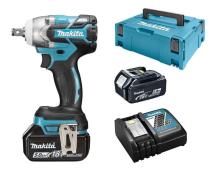 Makita DTW285RTJ 18v Brushless Scaffolders Impact Wrench 2x5ah