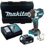 Makita DTW700RT 18V LXT Brushless 1/2" Impact Wrench With 1x 5.0Ah Battery Makita DTW700RT 18V LXT Brushless 1/2" Impact Wrench With 1x 5.0Ah Battery