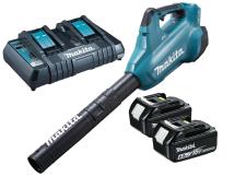 Makita DUB362PG2 18Vx2 Brushless Blower With 2 x 6ah Batteries & Twin Charger Makita DUB362PG2 18Vx2 Brushless Blower With 2 x 6ah Batteries & Twin Charger