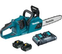 Makita DUC305PG2 Twin 18V LXT 30cm / 12inch Brushless Chainsaw With 2x 6.0Ah Batteries Makita DUC305PG2 Twin 18V LXT 30cm / 12inch Brushless Chainsaw With 2x 6.0Ah Batteries