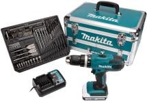 Makita HP457DWX4 18v Combi Drill in Flight Case with 70 Accesories Makita HP457DWX4 18v Combi Drill in Flight Case with 70 Accesories