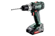 Metabo SB 18 L 18v Cordless Combi Drill With 2 x 2.0Ah Batteries In MetaBOX