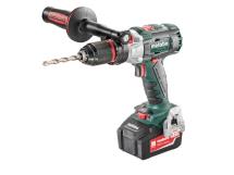 Metabo SB 18 LTX BL I Brushless Combi Drill With 2 x 5.2Ah Batteries