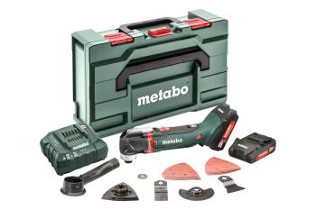 Metabo MT 18 LTX Multi Tool With 2 x 2.0Ah Batteries In MetaBOX