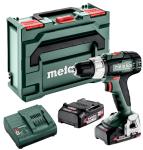 Metabo SB 18 L 18v Cordless Combi Drill With 2 x 2.0Ah Batteries In MetaBOX Metabo SB 18 L 18v Cordless Combi Drill With 2 x 2.0Ah Batteries In MetaBOX