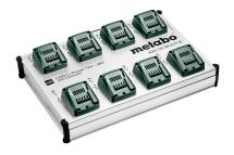 Metabo ASC 55 Multi 8 12-36V 8 Bay Desktop Quick Charger 240V Metabo ASC 55 Multi 8 12-36V 8 Bay Desktop Quick Charger 240V
