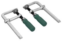 Metabo 631031000 FSZ 120MM Guide Rail Tensioning Clamps Set Of 2