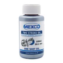 Mexco One Shot Oil - 2 Stroke, Red, 100Ml, 50:1 Mix