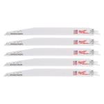 Milwaukee 48005711 SAWZALL Blade Wrecker 300MM x 8TPI Pack Of 5 Milwaukee 48005711 SAWZALL Blade Wrecker 300MM x 8TPI Pack Of 5