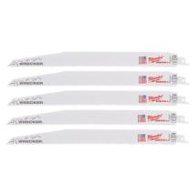 Milwaukee 48005711 SAWZALL Blade Wrecker 300MM x 8TPI Pack Of 5 Milwaukee 48005711 SAWZALL Blade Wrecker 300MM x 8TPI Pack Of 5