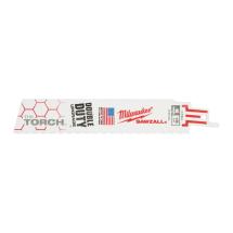 Milwaukee 48005784 SAWZALL Blade Torch 150 x 18 Tpi Pack of 5 Milwaukee 48005784 SAWZALL Blade Torch 150 x 18 Tpi Pack of 5