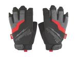 Milwaukee 48229743 Fingerless Gloves Size XL / 10 Milwaukee 48229743 Fingerless Gloves Size XL / 10