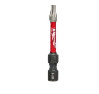 Milwaukee 4932430876 SHOCKWAVE TX20 x 50mm Screwdriving Bit Milwaukee 4932430876 SHOCKWAVE TX20 x 50mm Screwdriving Bit