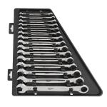 Milwaukee 4932464994 MAX BITE 15pc Ratcheting Metric Combination Spanner Set Milwaukee 4932464994 MAX BITE 15pc Ratcheting Metric Combination Spanner Set