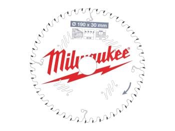 Milwaukee 4932471380 194mm x 30mm x 48T ATB Circular Saw Blade