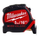 Milwaukee 4932471817 Premium Wide Blade 5M / 16FT Tape Measure Milwaukee 4932471817 Premium Wide Blade 5M / 16FT Tape Measure