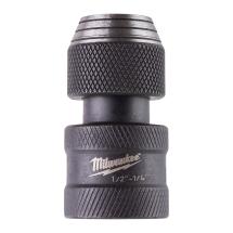 Milwaukee 4932471828 SHOCKWAVE Adaptor 1/2inch Square Drive - 1/4inch Hex Drive Milwaukee 4932471828 SHOCKWAVE Adaptor 1/2inch Square Drive - 1/4inch Hex Drive