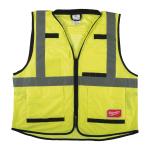 MILWAUKEE 4932471895 Premium Hi-Visibility Vest Yellow Size S/M MILWAUKEE 4932471895 Premium Hi-Visibility Vest Yellow Size S/M