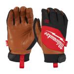 Milwaukee 4932471912 Hybird Leather Gloves Size 8/M Milwaukee 4932471912 Hybird Leather Gloves Size 8/M