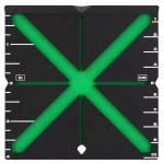 Milwaukee HI-VIST HI-VIS Laser Target Plate Milwaukee HI-VIST HI-VIS Laser Target Plate