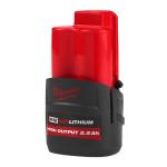 Milwaukee 4932480164 12V 2.5Ah M12 High Output Battery Milwaukee 4932480164 12V 2.5Ah M12 High Output Battery