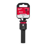 Milwaukee 4932480326 SHOCKWAVE Deep 1/2" 8mm Impact Duty Hexagon Socket Milwaukee 4932480326 SHOCKWAVE Deep 1/2" 8mm Impact Duty Hexagon Socket