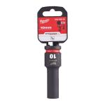 Milwaukee 4932480328 SHOCKWAVE Deep 1/2" 10mm Impact Duty Hexagon Socket Milwaukee 4932480328 SHOCKWAVE Deep 1/2" 10mm Impact Duty Hexagon Socket